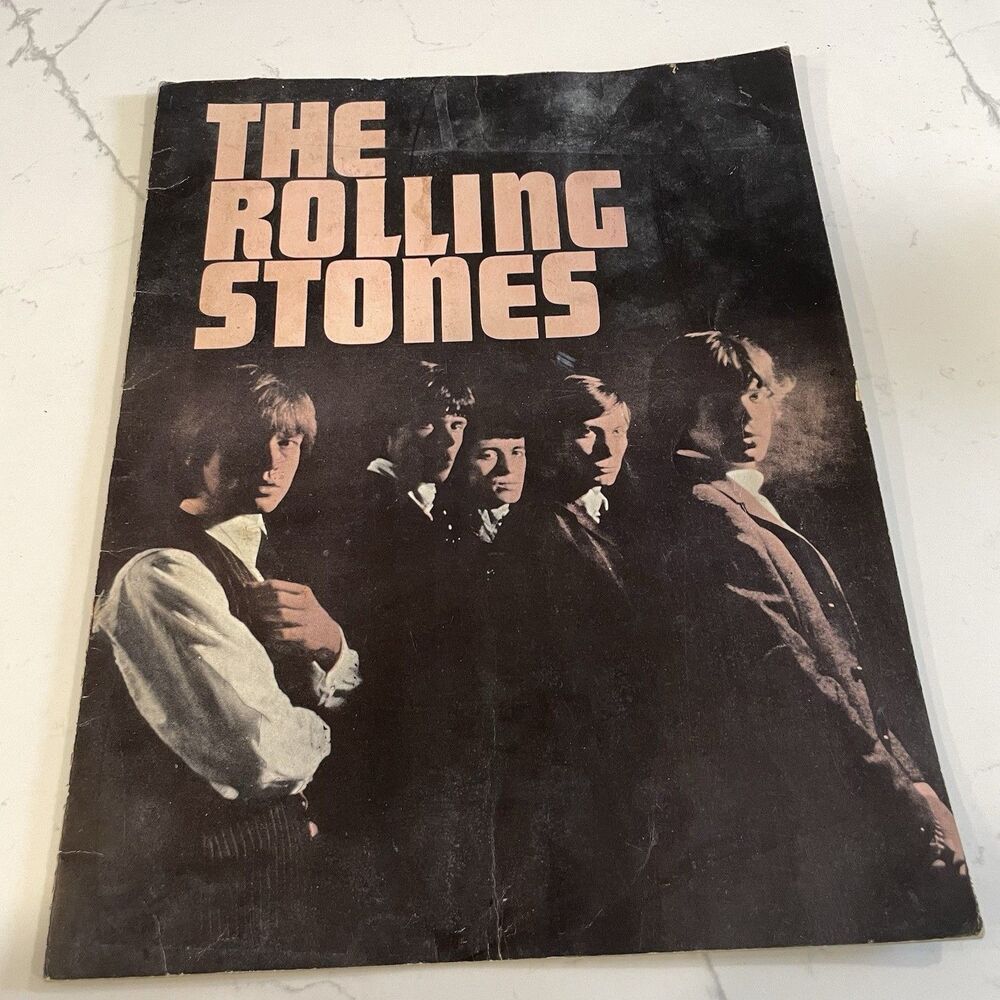 Rolling Stones 1964 1st US Tour Program **Misprint Print Error**